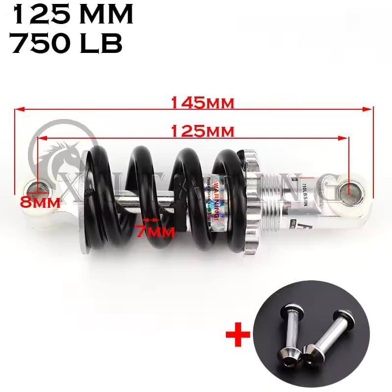 Springs used in the suspension system
