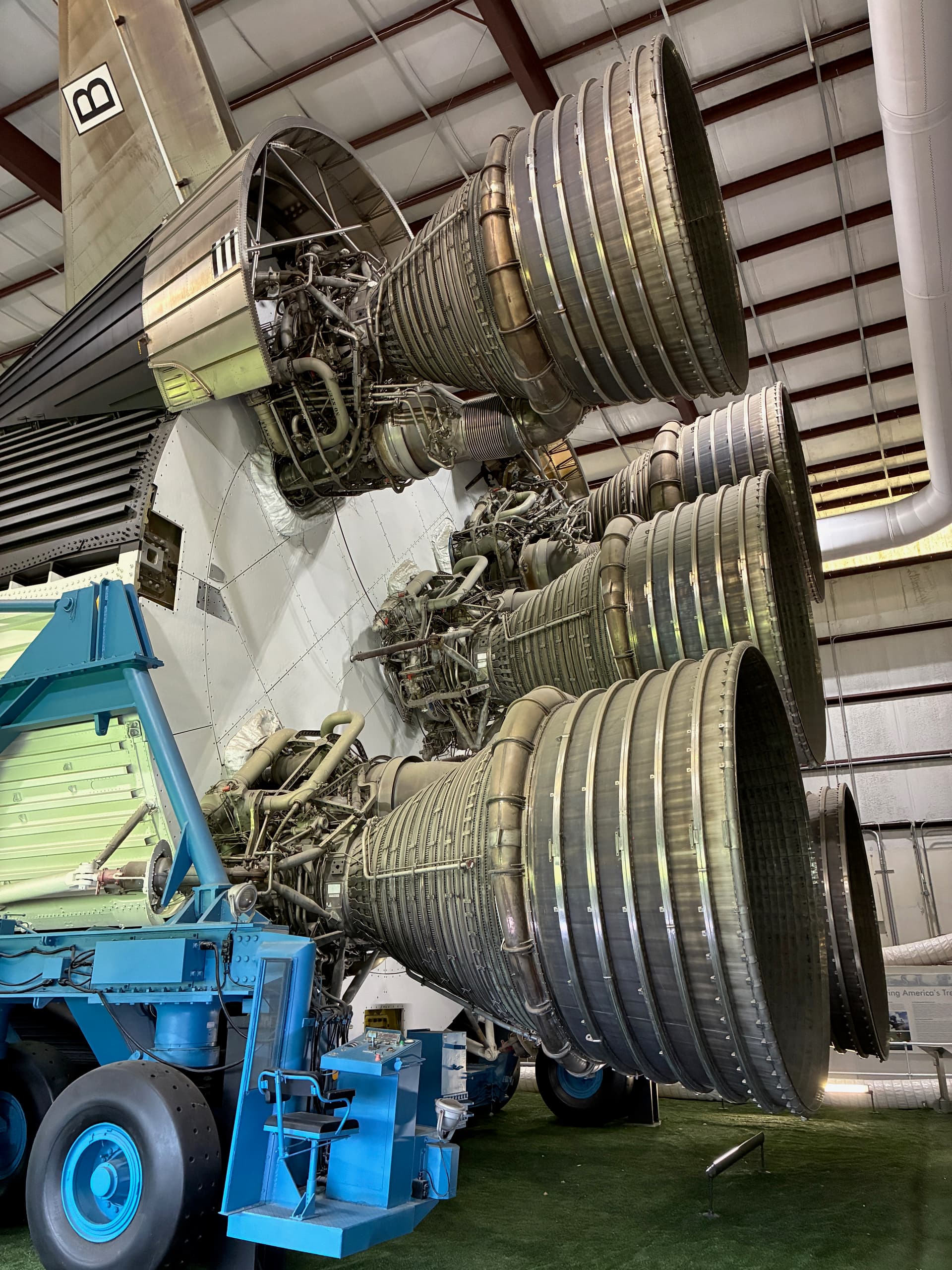 Saturn V engine bells