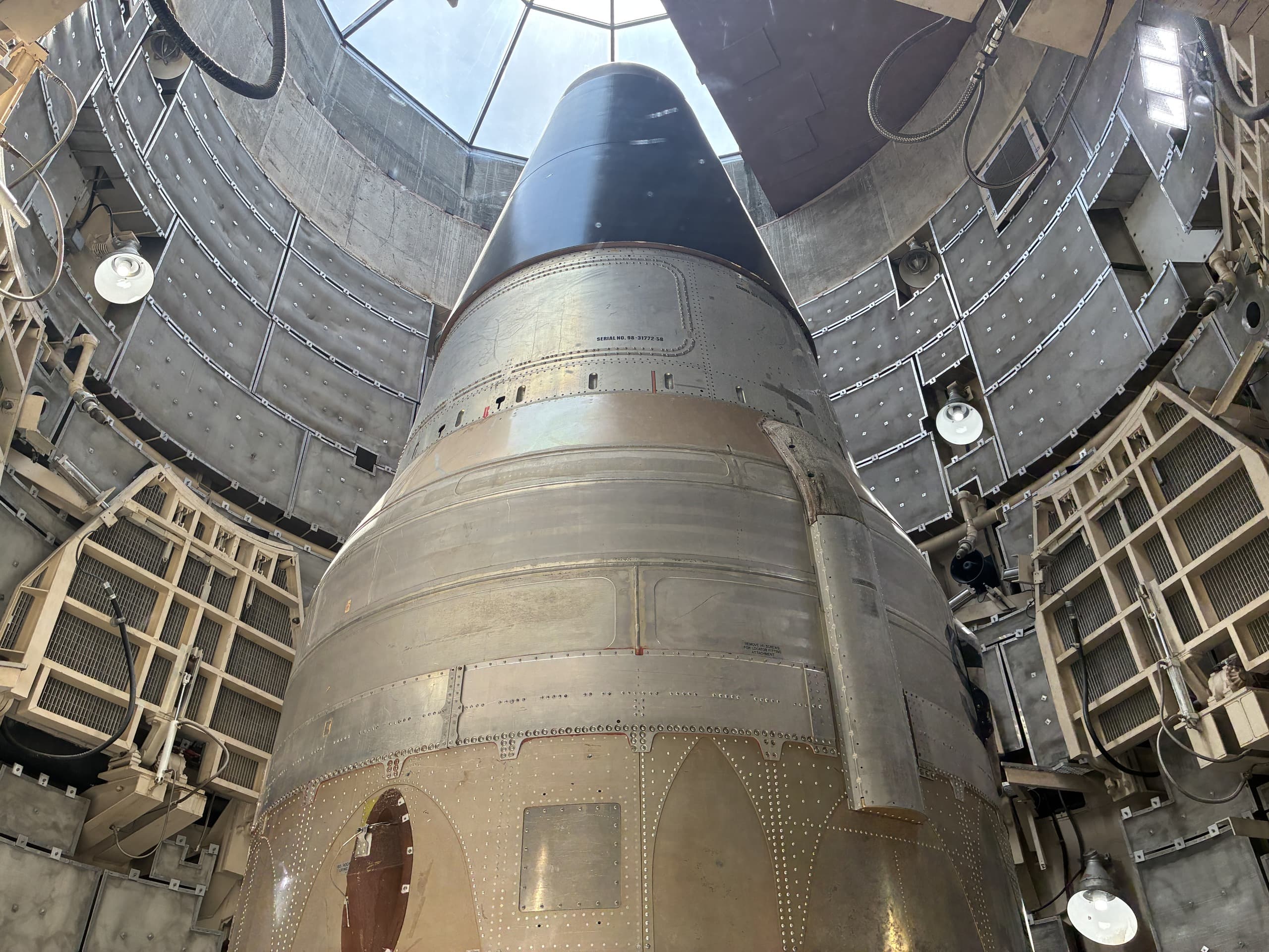 Titan missile silo interior