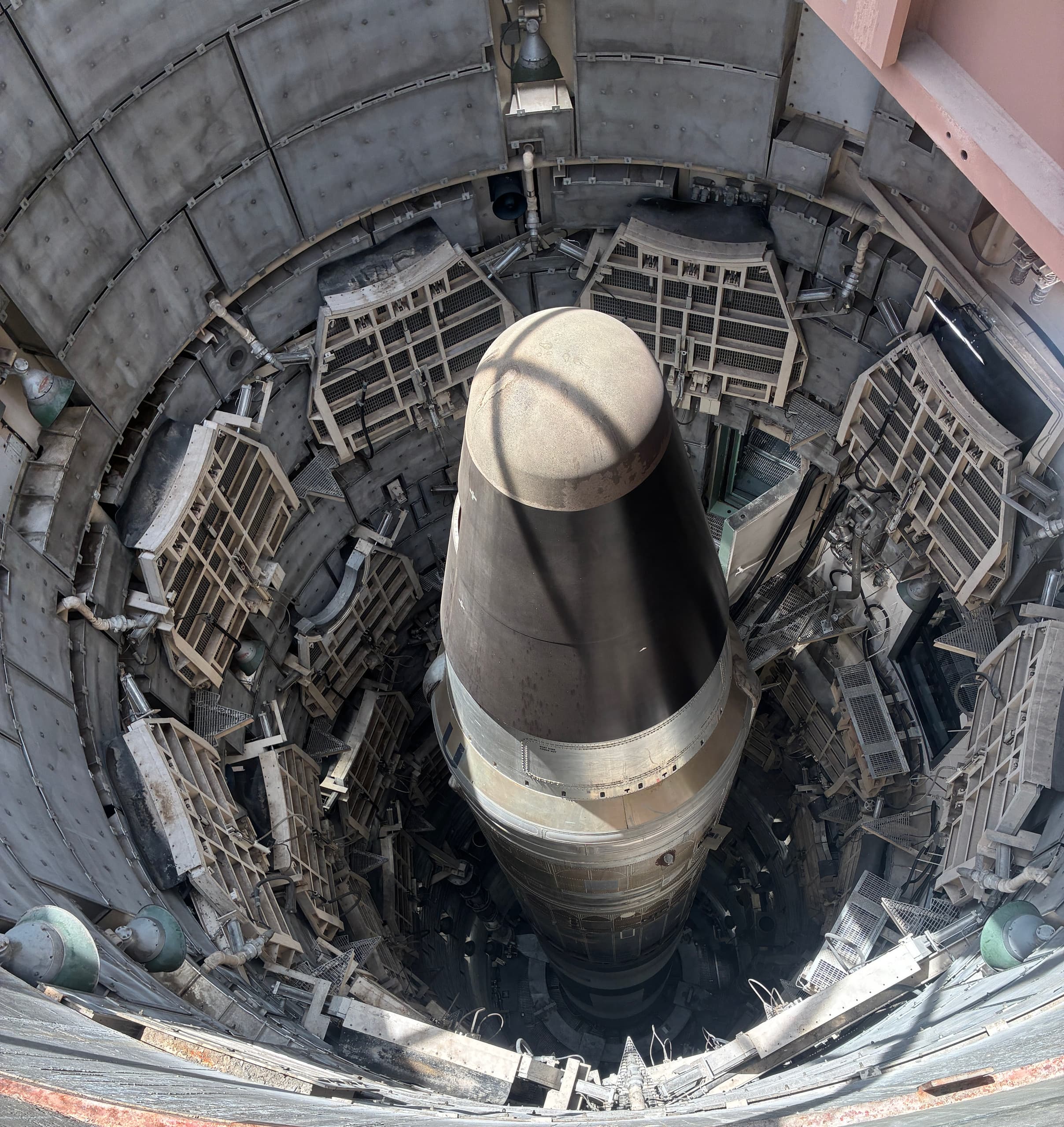 Titan missile silo from above