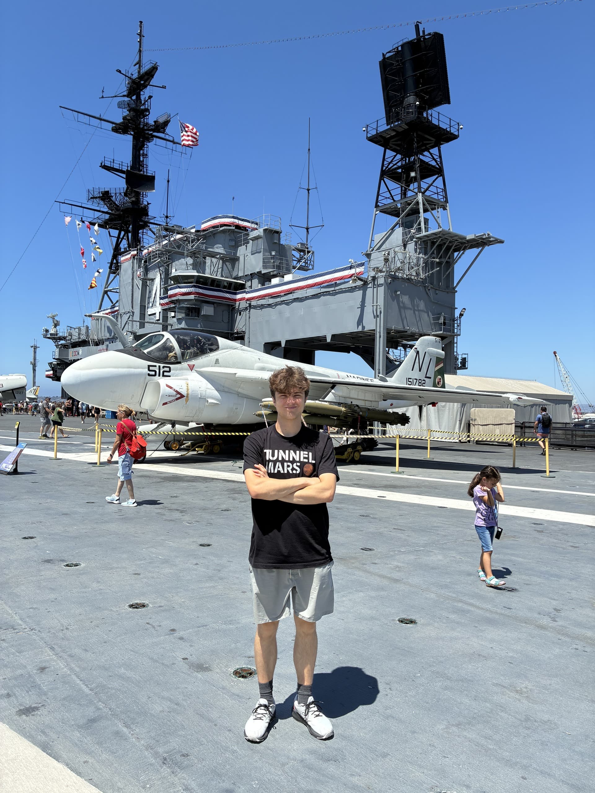 USS Midway flight deck