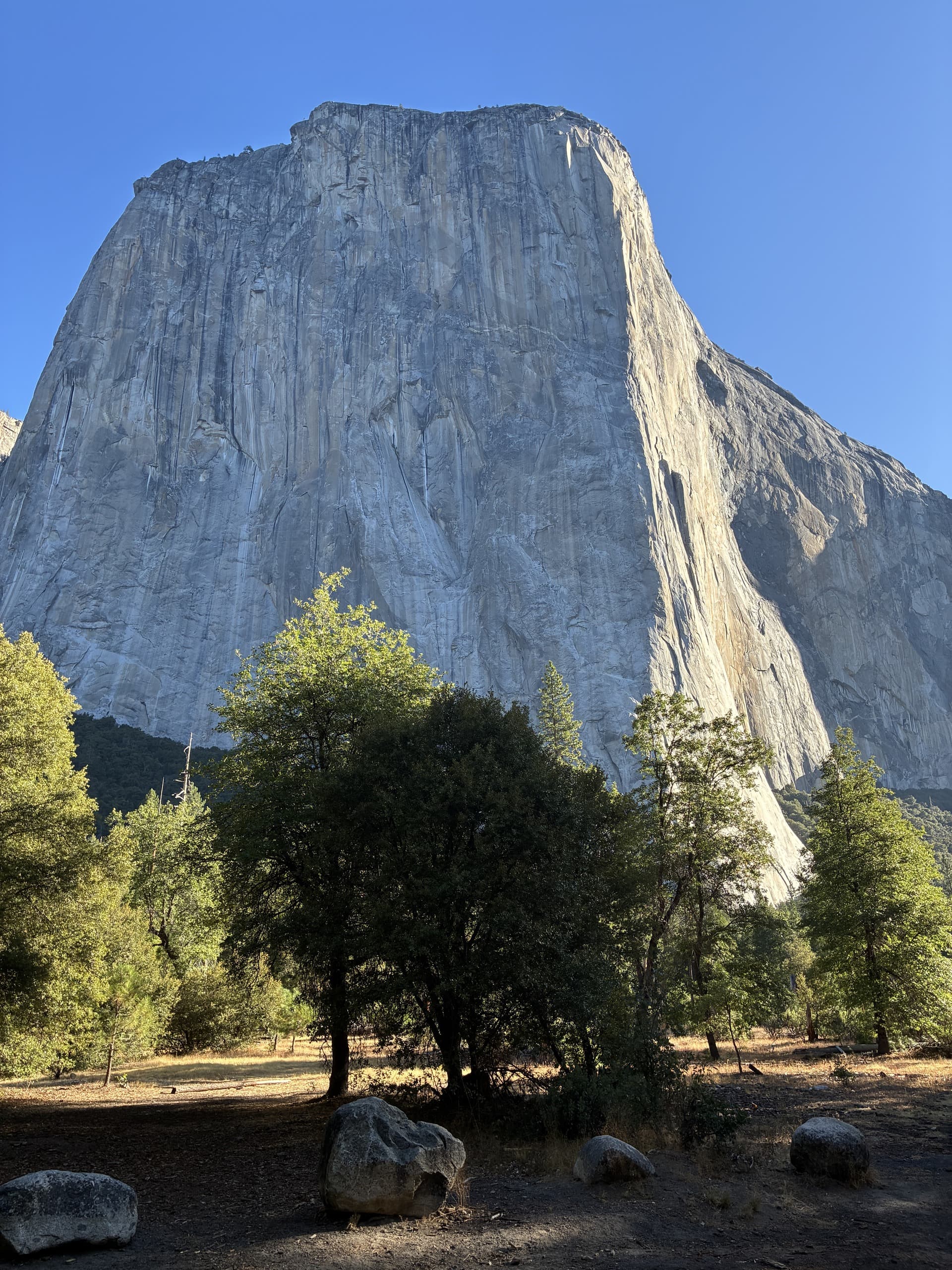 Yosemite granite cliffs
